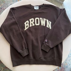Brown University crewneck sweatshirt